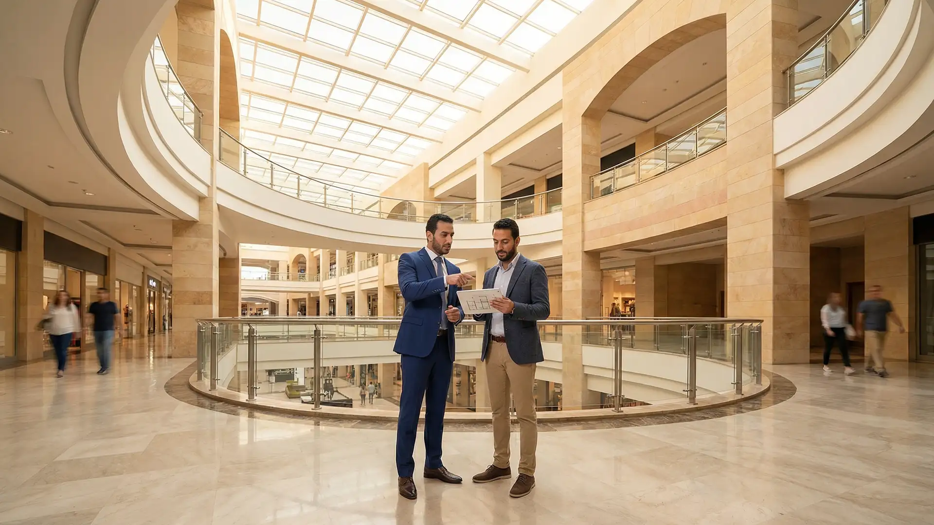 نرفع كفاءة وأداء المولات التجارية